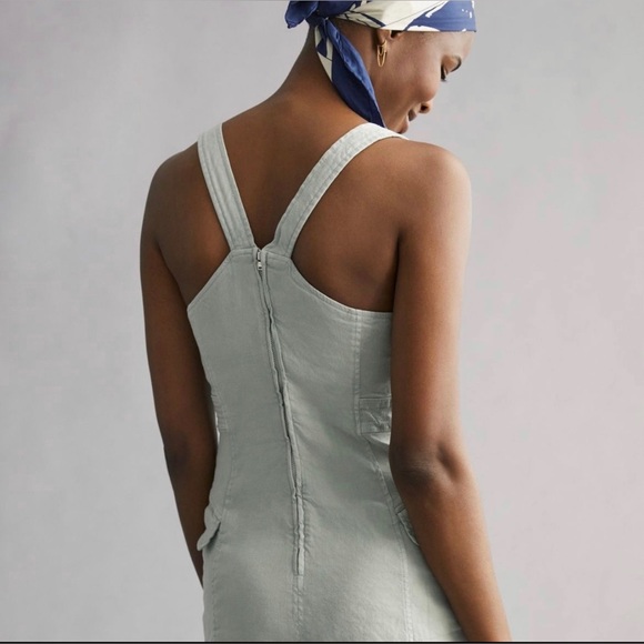 Anthropologie Square-Neck Mini Dress - Picture 11 of 17